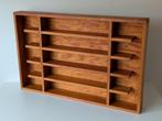 Uniek Vintage Jaren 70 Grenenhouten Wandrek / Displaykastje, Huis en Inrichting, Ophalen, Zo goed als nieuw