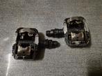Shimano PD-M536 pédales clipless double face, Fietsen en Brommers, Fietsonderdelen, Crankstel of Pedalen, Gebruikt, Racefiets