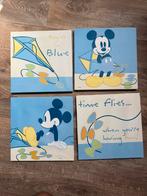 Canvasjes mickey mousse, Ophalen