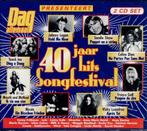 2 x cd   /   40 jaar hits songfestival, Cd's en Dvd's, Ophalen of Verzenden