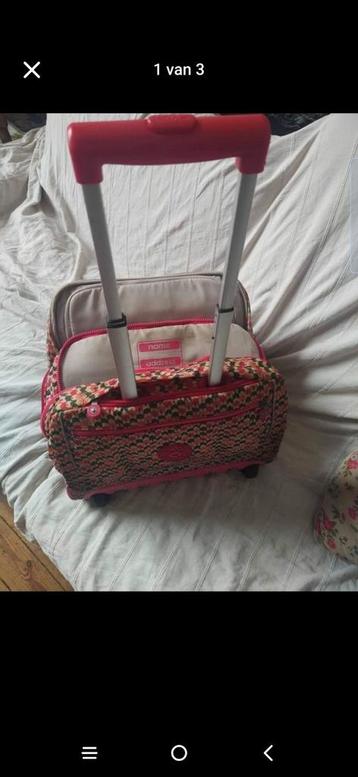 Cartable roulette Kipling, Enlèvement, Comme neuf