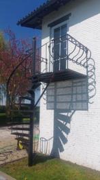 smeedijzer trap, Ophalen, Gebruikt, Trap, 2 tot 4 meter