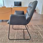 4 nieuwe moderne leren design stoelen NOUVION, Huis en Inrichting, Ophalen, Twee, Blauw, Nieuw