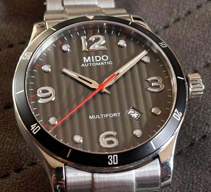 MIDO Multifort automatique comme neuve, Handtassen en Accessoires, Horloges | Heren, Zo goed als nieuw, Ophalen