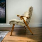 Vintage eenzit / zetel / fauteuil, Antiek en Kunst, Antiek | Meubels | Stoelen en Sofa's, Ophalen of Verzenden