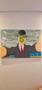 Son of Man acryl op canvas, Antiek en Kunst, Kunst | Schilderijen | Modern, Ophalen of Verzenden