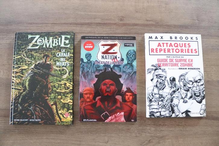 3 comics thème zombie, Livres, BD | Comics, Utilisé, Plusieurs comics, Amérique, Enlèvement ou Envoi