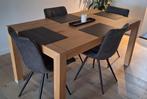 Massief Houten Eetkamer : Tafel, barkast, dressoir, bijkast, Enlèvement, Utilisé, Landelijk - Modern - Tijdloos