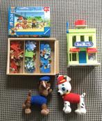 5 stuks Paw Patrol (puzzels, toren en knuffels), Ophalen of Verzenden, Gebruikt