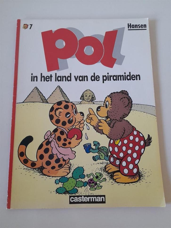 Stripverhaal Pol - In Het Land Van De Piramiden, nummer 7, Boeken, Stripverhalen, Zo goed als nieuw, Ophalen of Verzenden
