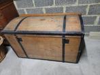 Grand coffre ancien, Ophalen, 100 tot 150 cm, 50 tot 75 cm, Eikenhout