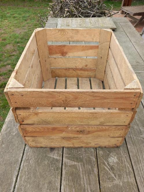 Houten fruitkist premium kwaliteit, Doe-het-zelf en Bouw, Kratten en Dozen, Zo goed als nieuw, Bak of Kist, Ophalen