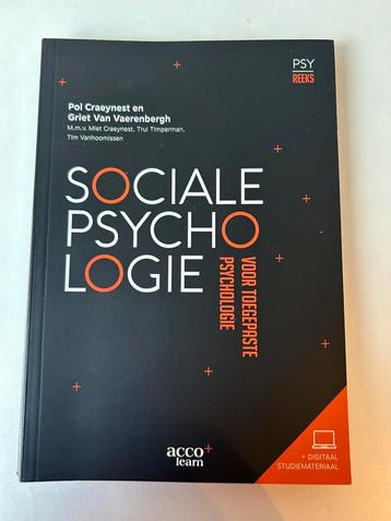 Sociale Psychologie voor toegepaste psychologie beschikbaar voor biedingen