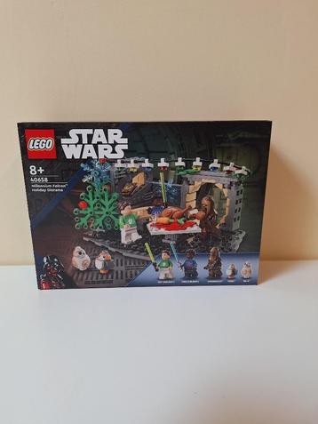 Lego 40658 Millennium Falcon Holiday Diorama beschikbaar voor biedingen