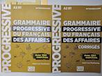Grammaire progressive du français des affaires + corrigés, Zo goed als nieuw, Hogeschool, Ophalen