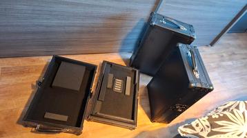 3 Flightcases DAP pour mixeur DJM Pioneer et CDJ2000, Enlèvement, Comme neuf