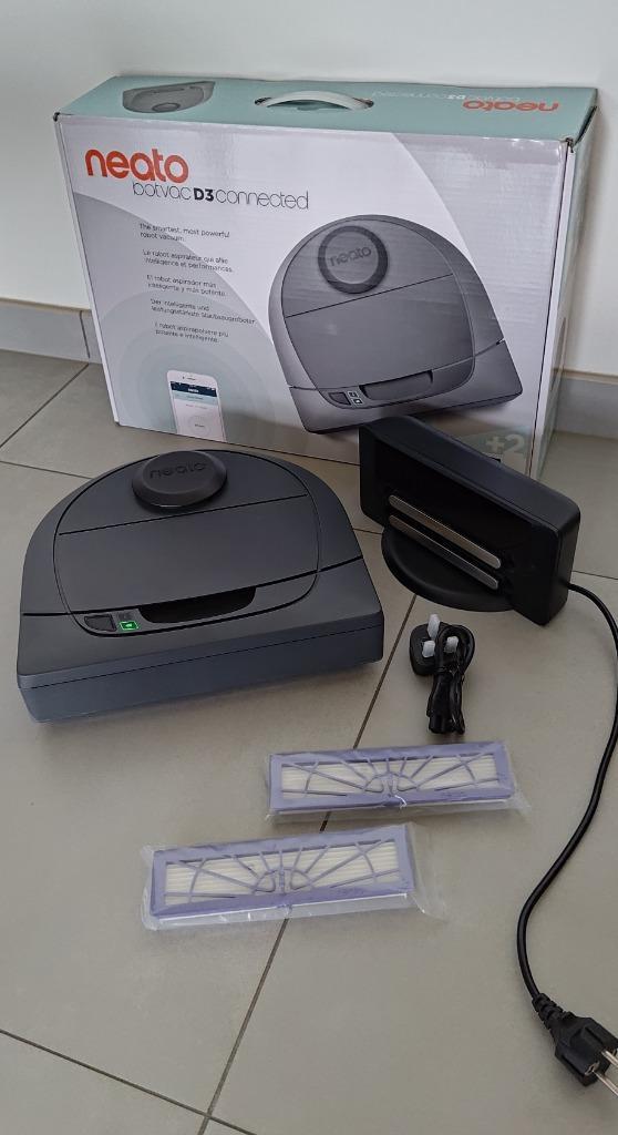 Robotstofzuiger Neato Botvac D3+ connected, Electroménager, Aspirateurs, Utilisé, Aspirateur robot, Réservoir, Enlèvement