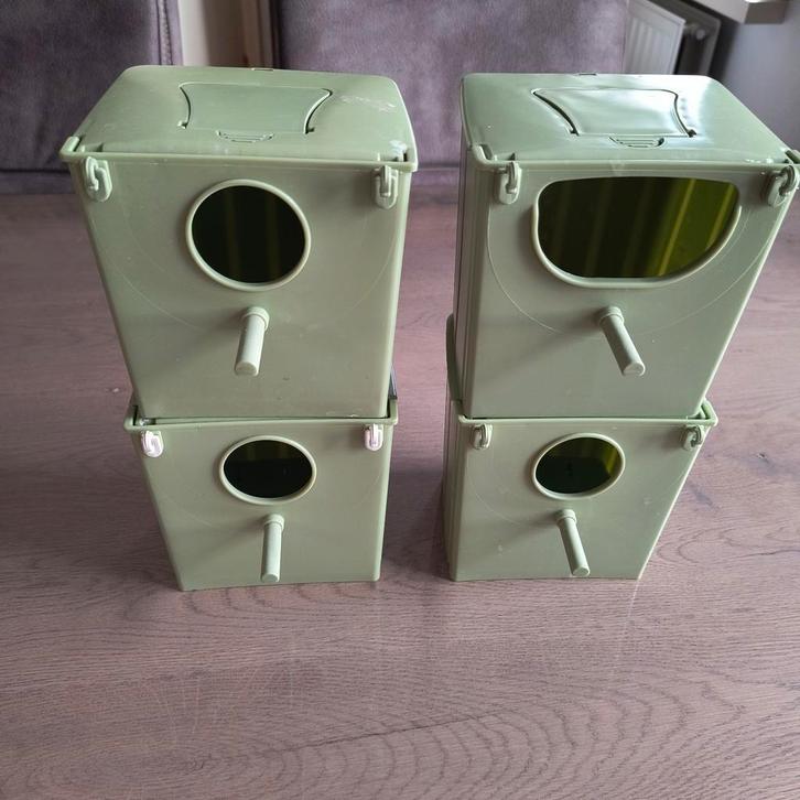 Groene tropen nestkasten, Animaux & Accessoires, Oiseaux | Accessoires, Enlèvement ou Envoi