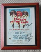SINGIN IN THE RAIN FOTO - GETEKEND DOOR GENE KELLY EN ..., Ophalen of Verzenden, Zo goed als nieuw