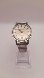 Vintage heren horloge Belus Super Automatic - Swiss made, Staal, Gebruikt, Staal, Polshorloge