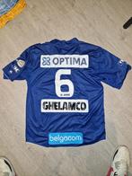 KAA Gent 2010-2011 Thuisshirt – Matchworn door Stef Wils #6, Verzamelen, Sportartikelen en Voetbal, Ophalen of Verzenden, Gebruikt
