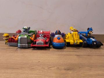 Paw Patrol voertuigen + mannetjes  beschikbaar voor biedingen