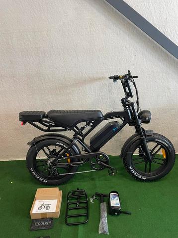 Nieuwe V20 PRO 2025 fatbikes met bon en garantie beschikbaar voor biedingen