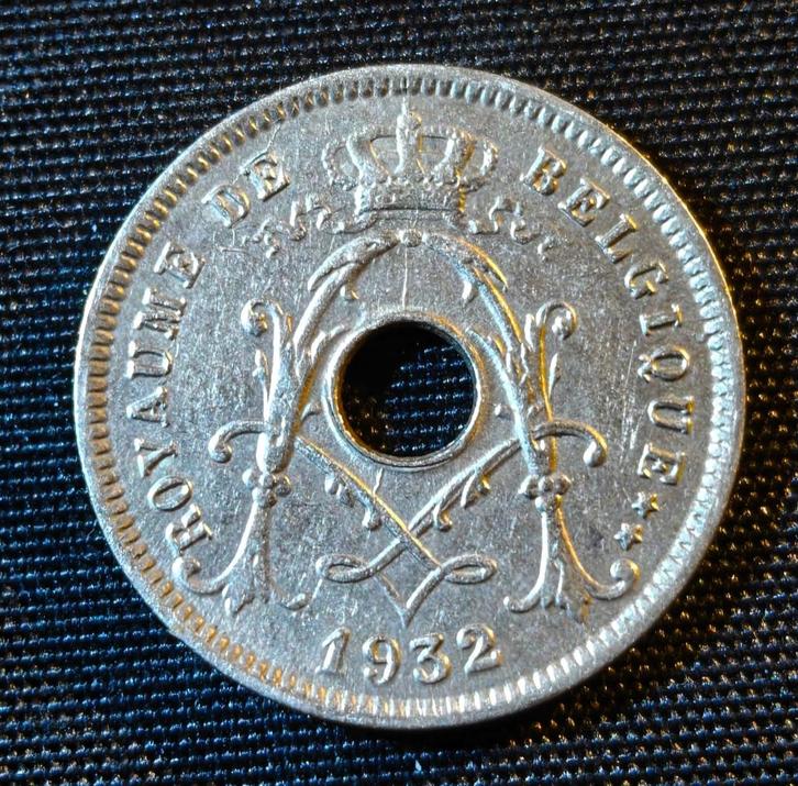OVERSLAG: 5 cent 1932 FR (2x M oost Michaux) - Albert I, Postzegels en Munten, Munten | België, Losse munt, Verzenden