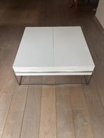 Salontafel met opbergruimte, Huis en Inrichting, Tafels | Salontafels, Ophalen, 50 tot 100 cm, Vierkant, 50 tot 100 cm