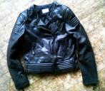 samsoe/samsoe lederen jack dames, Kleding | Dames, Jasjes, Kostuums en Pakken, Ophalen, Zo goed als nieuw, Maat 36 (S), Zwart