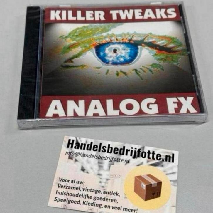 killer tweaks analog fx cd bjorn fogelberg sweden ZELDZAAM, Cd's en Dvd's, Cd's | Rock, Nieuw in verpakking, Ophalen of Verzenden