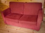 Gratis uitklapbare slaapbank, Huis en Inrichting, Ophalen, Twijfelaar, Rood, 160 cm