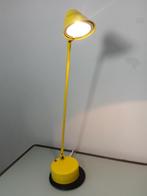 Gele en zwarte bureaulamp uit de jaren 80 - Vintage, Antiek en Kunst, Antiek | Verlichting, Verzenden