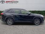 Toyota RAV-4 Dynamic Plus+cam+nav+sens V+A, 161 kW, Zwart, 5 deurs, Hybride Elektrisch/Benzine