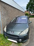 Peugeot 307 – 7-zitter – Voor onderdelen, 4 deurs, Stof, Zwart, 7 zetels