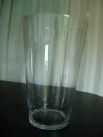 glazen vaas 45cm hoog ,boven 29, onder 19, Ophalen, Overige kleuren, Minder dan 50 cm, Glas
