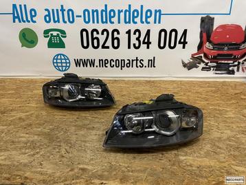 AUDI A3 8P 8P0 XENON KOPLAMP KOPLAMPEN ORIGINEEL COMPLEET beschikbaar voor biedingen
