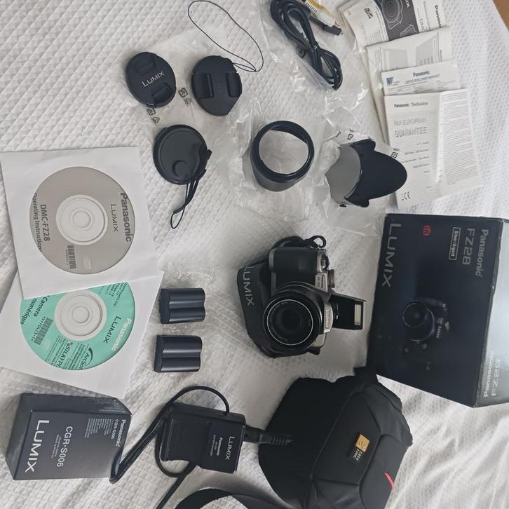 Digitale fotocamera Panasonic FZ28, Audio, Tv en Foto, Fotocamera's Digitaal, Gebruikt, Overige Merken, Verzenden