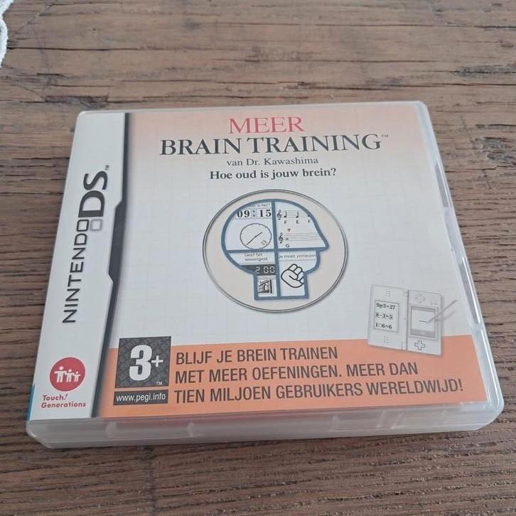 Dr. Kawashima's - Meer brain training, NDS, Consoles de jeu & Jeux vidéo, Jeux | Nintendo DS, Utilisé, Puzzle et Éducatif, À partir de 3 ans