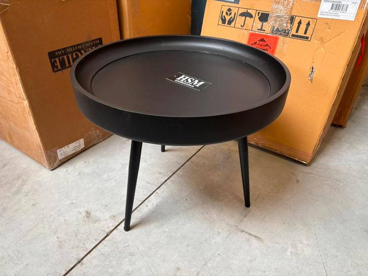 Nieuwe ronde bijzettafel Ventura HSM collectie, Huis en Inrichting, Woonaccessoires | Overige, Nieuw, Ophalen of Verzenden