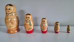 5stuks,  vintage houten Matrouskas, made USSR, Antiek en Kunst, Ophalen of Verzenden