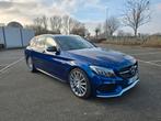 Mercedes-Benz C43 AMG reeds blanco gvv 104500km 367pk v6, Automaat, Blauw, 2996 cc, Bedrijf