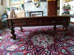 Salontafel in hout met twee schuiven, Huis en Inrichting, Tafels | Salontafels, Ophalen