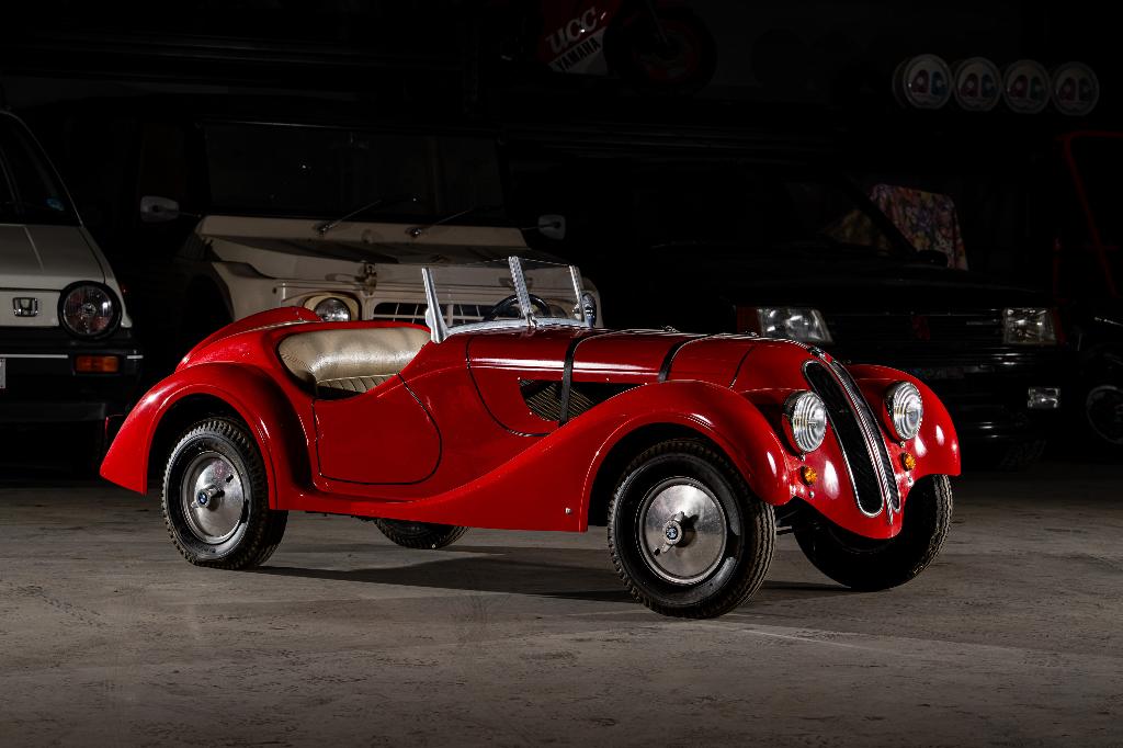 BMW 328 junior kids car de lachapelle sbarro, Antiek en Kunst, Antiek | Speelgoed, Ophalen