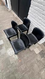 Zwarte stoelen Kartell 4875 Carlo Bartoli, Huis en Inrichting, Stoelen, Ophalen, Gebruikt, Twee