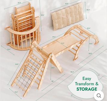 5in1 Montessori climbing speelset beschikbaar voor biedingen