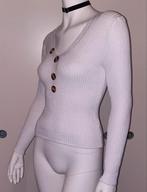 Shein trui/longsleeve "M", Kleding | Dames, Truien en Vesten, Maat 38/40 (M), Wit, Ophalen of Verzenden, Zo goed als nieuw