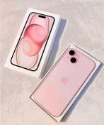 Apple iphone 15 256 GB Roze nieuwstaat garantie., Enlèvement ou Envoi, Comme neuf, Apple iPhone