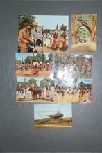 VINTAGE POSTKAARTEN : Koning Boudewijn in CONGO in 1955, Ophalen of Verzenden, Kaart, Foto of Prent