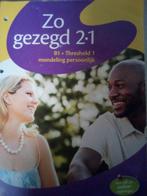 Zo gezegd 2.1 occasion ISBN 9789028982628, Boeken, Schoolboeken, Ophalen of Verzenden, Nederlands